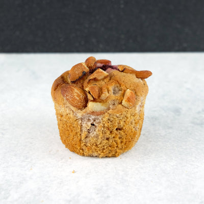 Kuki kuki Muffin frambuesa almendras - Sin Azúcar