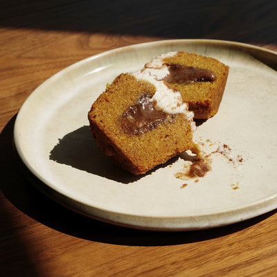 Pumpkin muffin relleno