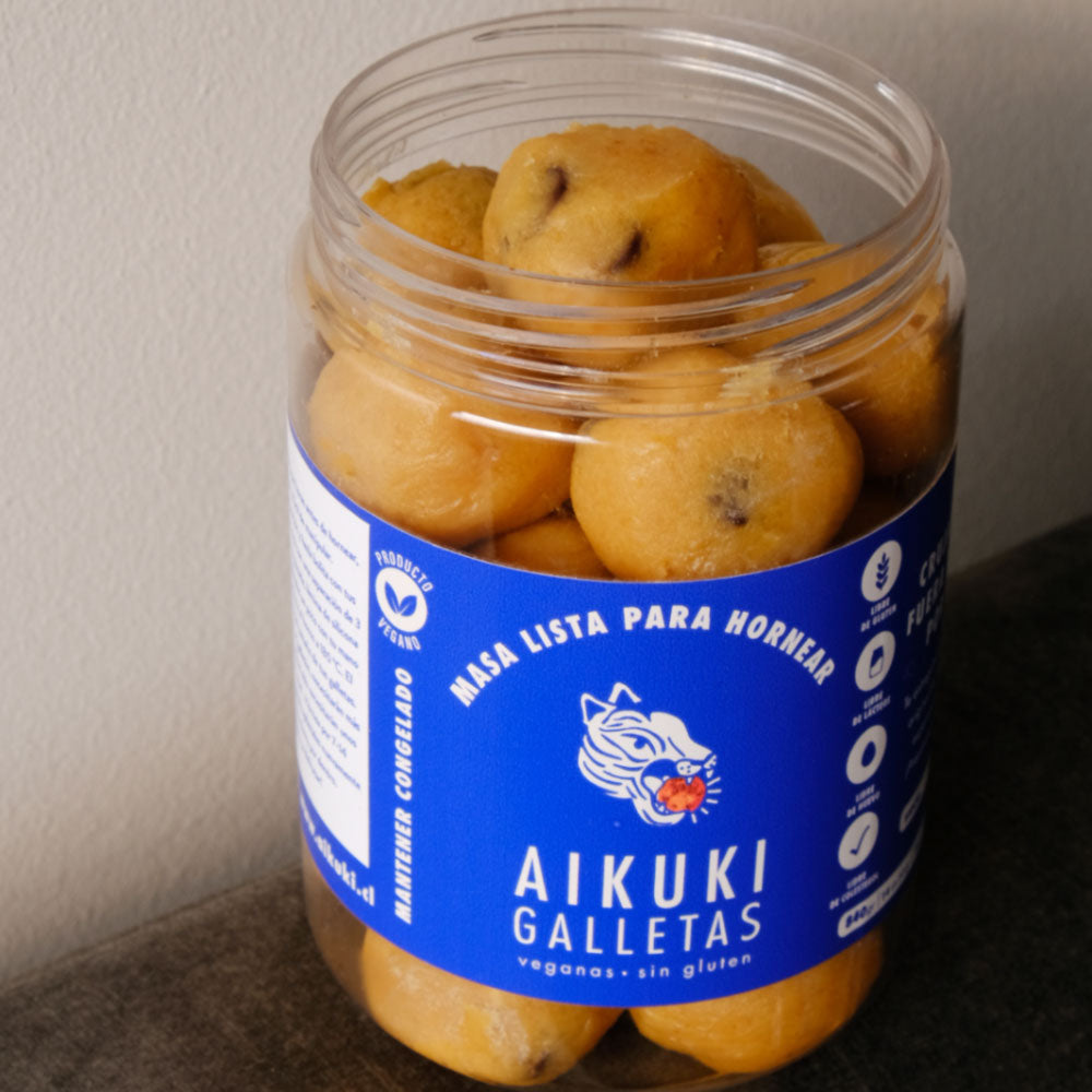 Aikuki en casa ¡Masa de galleta porcionada lista para hornear!